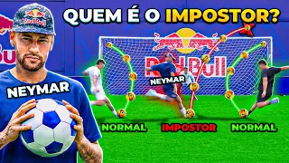 DESAFIO DO IMPOSTOR COM NEYMAR JR. 😱 REALIZAMOS NOSSO SONHO!!