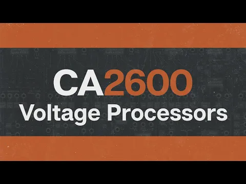 CA2600 Synthesizer product video