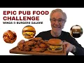 1 Year on YouTube Pub Food Tour Begins at The Goat Wings Burgers Big Anniversary Bites