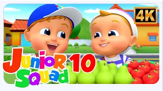 Counting Numbers with Fruits | Learn Numbers 1 to 10 | Educational Song for Children