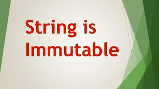 13 Why String is Immutable in Java