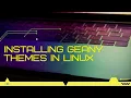How to install themes in Geany in Linux