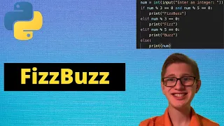 Python Tutorial 54 The FizzBuzz Problem