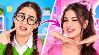 Segredos E Macetes De Garota Que Vão Salvar O Seu Dia!💅⚡ Hacks De Beleza Incríveis! || 123 GO! GOLD