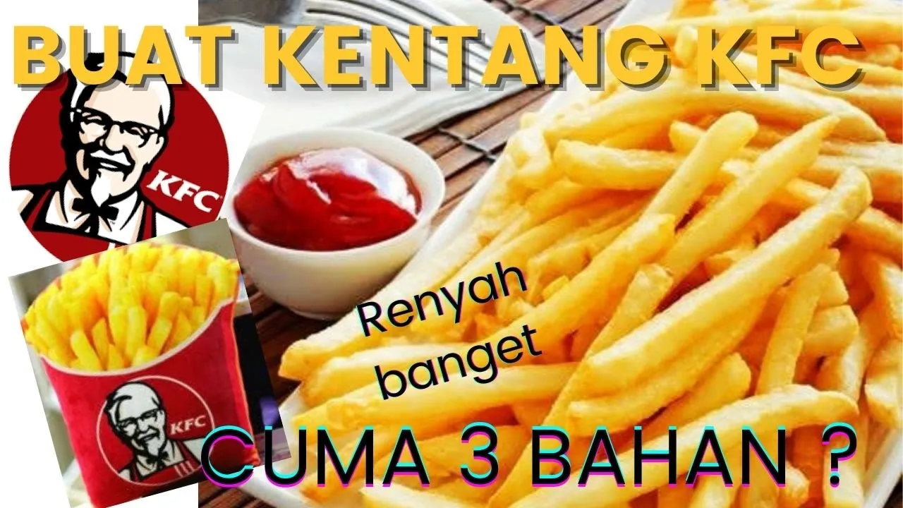 Stick singkong keju mekar kfc belum pernah ada yang jual. 