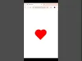 Create a Heart Shape Using Only HTML CSS