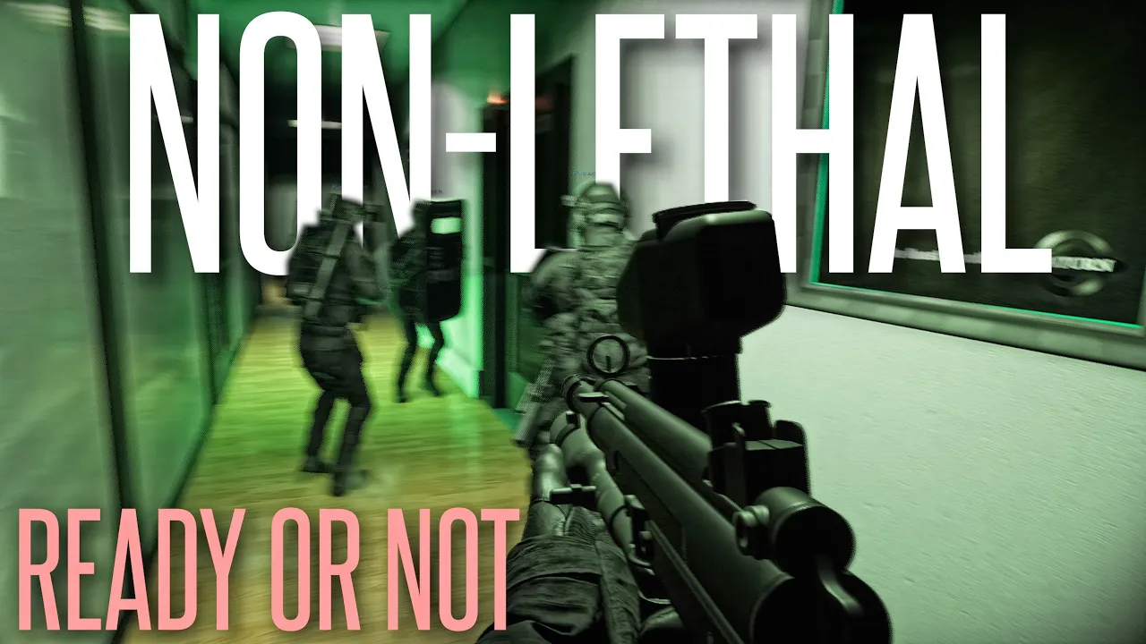 GOING NON-LETHAL WITH A PEPPER GUN - Ready Or Not Alpha Gameplay