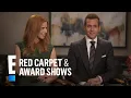 Suits Stars Recall Royal Wedding Experience E Red Carpet Award Shows