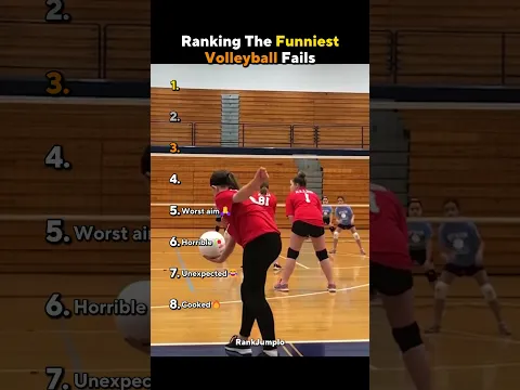 Ranking the funniest volleyball fails ππΏ #usa