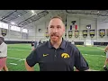 Chris Polizzi Iowa Football Media Day 2026