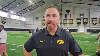Chris Polizzi Iowa Football Media Day 2026