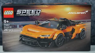 LEGO Speed Champions 77257 McLaren W1 -  LEGO Speed Build Review