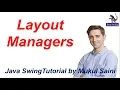 Java Swing Tutorial Layout Managers