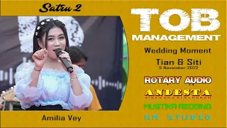 Download SATRU 2 ~ AMILIA VEY ~ TOB MANAGEMENT LIVE COVER WEDDING TIAN \u0026 SITI MP3