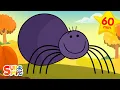 Download Lagu The Creepy Crawly Spider + More | Kids Halloween Songs | Super Simple Songs