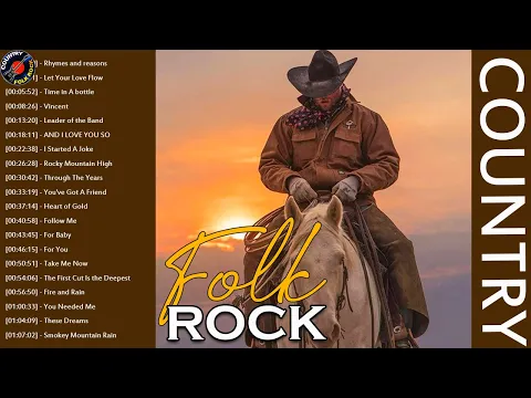 The Best Folk Rock And Country Music Of All Time With Lyric - Top Folk Rock Country Songs Ever