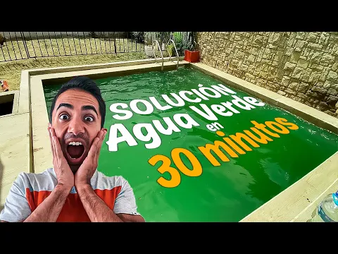 Download MP3 ¡Mágica Solución de Agua Verde en 30 minutos! IMPRESIONANTE