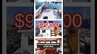 Did we sell our Boat TOO CHEAP?! 💸 🫣⚓️#shorts