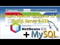 Netbeans 15 with MySQL Programming Connect Apache Netbeans 15 to MySQL