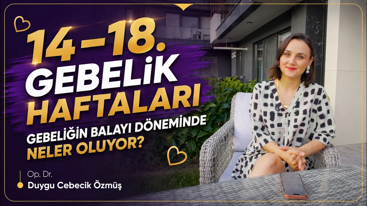Op. Dr. Duygu Cebecik Özmüş ile 14–18. gebelik haftaları bilgilendirme videosu kapağı