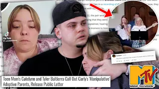 Teen Mom Stars Catelynn and Tyler s Feud with Carly s Parents is Out of Control