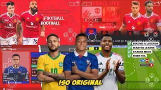 efootball pes 2026 ppsspp android offline full update ucl u0026 league kits 26 27 season 4k graphics
