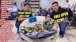 Download PROJECT NINJA RR PAROPO FULL SPEK 40HP++ EKSTRIM🔥DI TEKNO TUNER‼️EP1 MP3