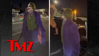 Diddy Almost Fights Power Actor While Dressed As Joker TMZ Live