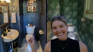 Start to finish DIY Bathroom Remodel #diy #homeimprovement #timelapse