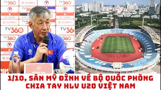 HLV U20 Việt Nam khả năng mất chức - sân Mỹ Đình được giao cho Bộ Quốc phòng