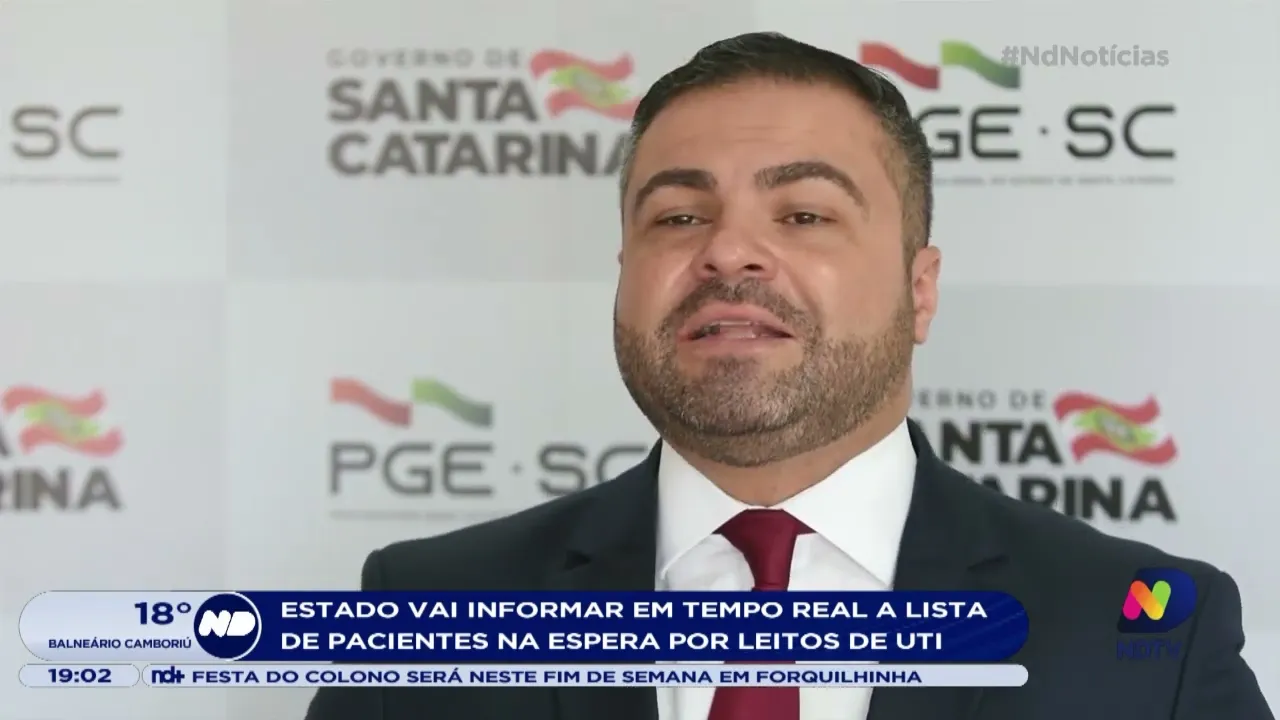 Estado vai informar lista de pacientes na espera por leitos de UTI