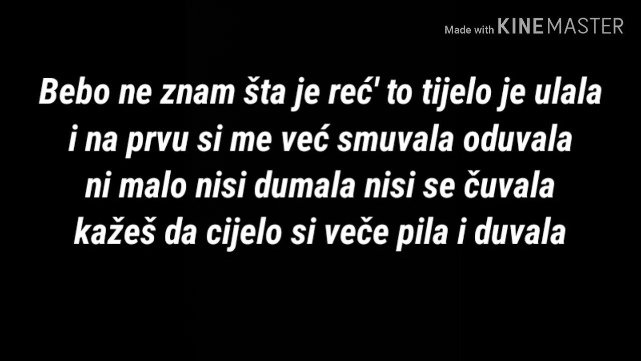 Jala Brat x Buba Corelli - Bebi(Lyrics Video)