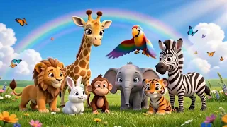 🎉🐾 Animal Party! 🦁🐘🐵 | Fun Animal Dance & Songs for Kids