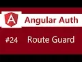 Angular Authentication Tutorial - 24