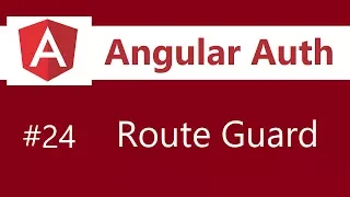Angular Authentication Tutorial - 24