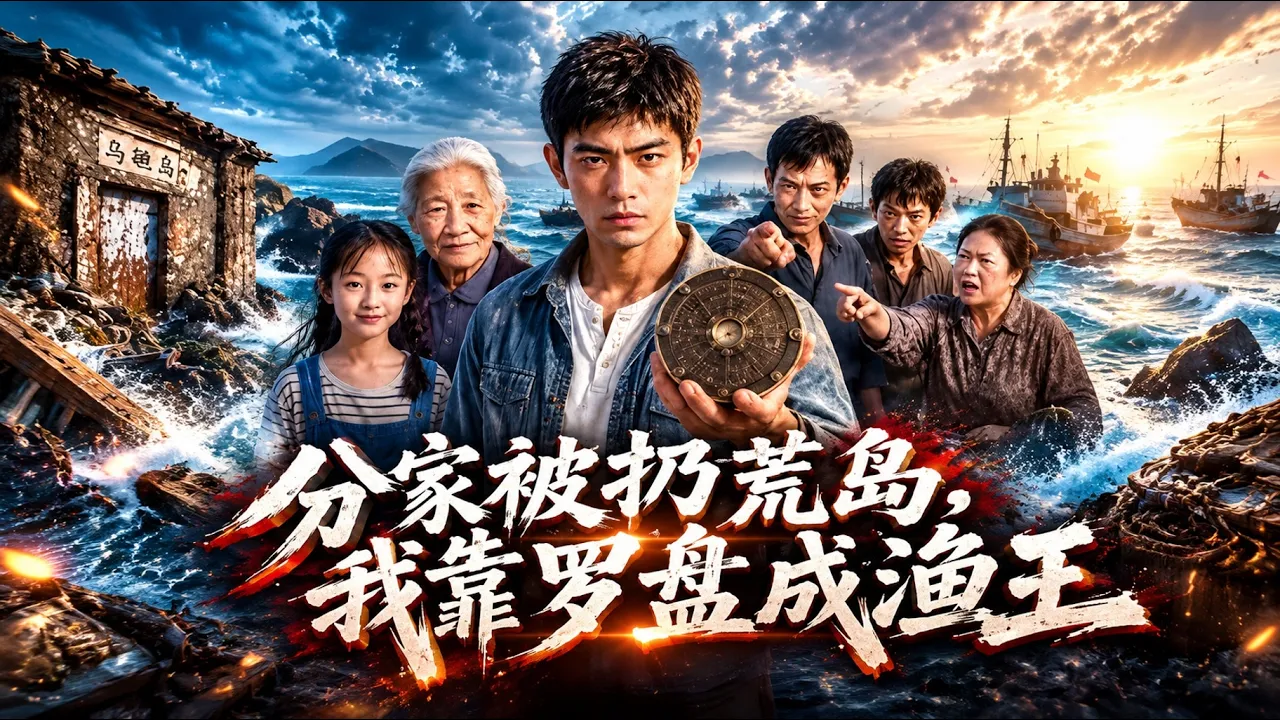分家被扔荒岛,我靠罗盘成渔王