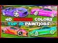 EASY 10 BEST 4D MODDED PAINTJOB ON ANY CAR IN GTA 5 ONLINE Modded Crew Color Paintjob Tutorial