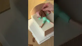 قالب كيك للبنت الكركوبة كيك Chocolatedessert كيكات Cookies Cakerecipe قصص 