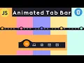 Javascript Animated Tab Bar Navigation