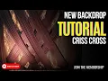 Easy DIY Backdrop Design - Perfect Criss Cross Backdrop Tutorial