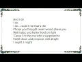 Harry Connick Jr. - We Are in Love Lyrics