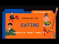 Vocabulary For Eating Synonyms Idioms for Eating Vocabulary Builder