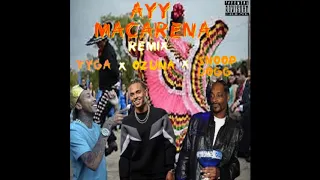 tyga ft ozuna u0026 snoop dogg ayy macarena remix audio 