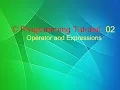 C programming tutorial 02 Operator and Expressions