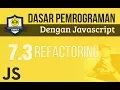 FUNCTION pada JAVASCRIPT REFACTORING