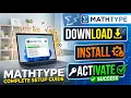 How to Download Install MathType For Free MathType Product Key Activation Complete Setup Guide