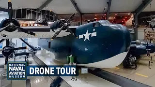 National Naval Aviation Museum Drone Tour 4k