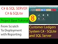08-C SQL Server SQLite Tutorial in Urdu - Customer and Ledgers System