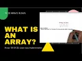 Intellij 2020 -Introduction to Java Array How to Iterate Array Single Dimensional Array