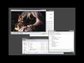 VODOBOX HLS Encoder transcoding a movie into an HLS stream having adaptive bitrate